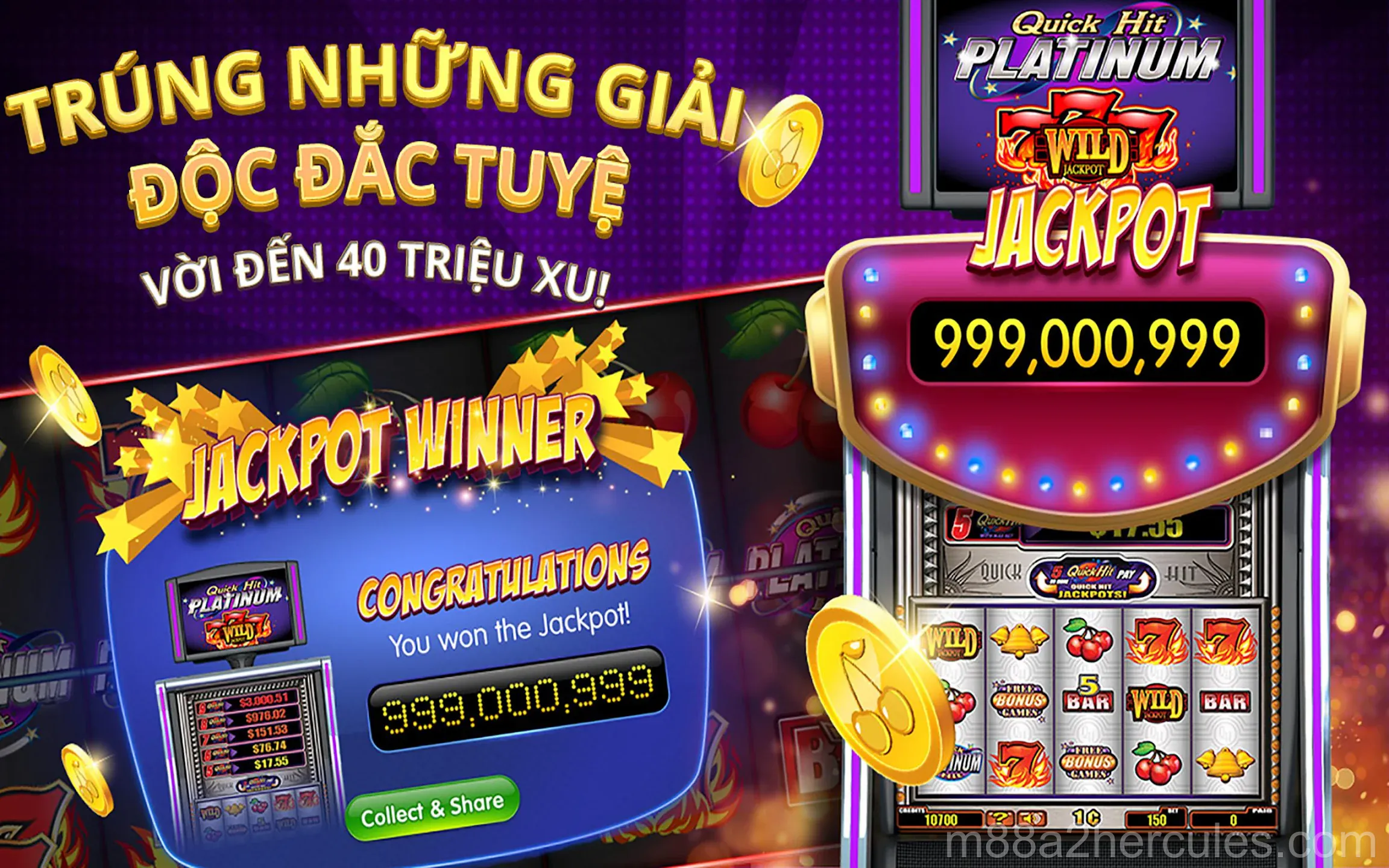 Giao diện chính của ứng dụng m88a2